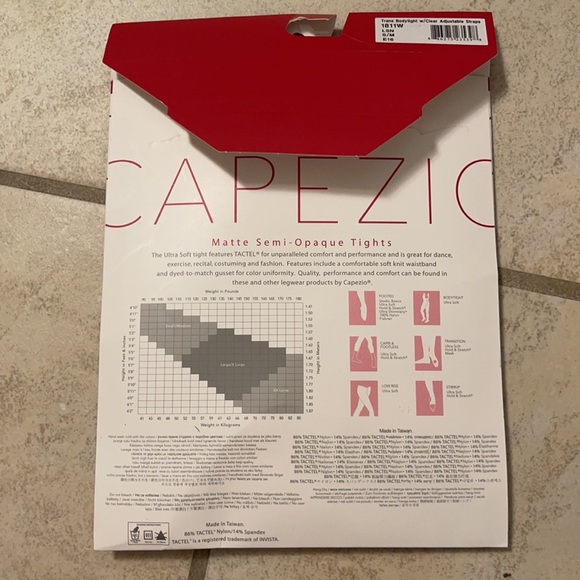 Capezio Beige Bodytight - Picture 4 of 4